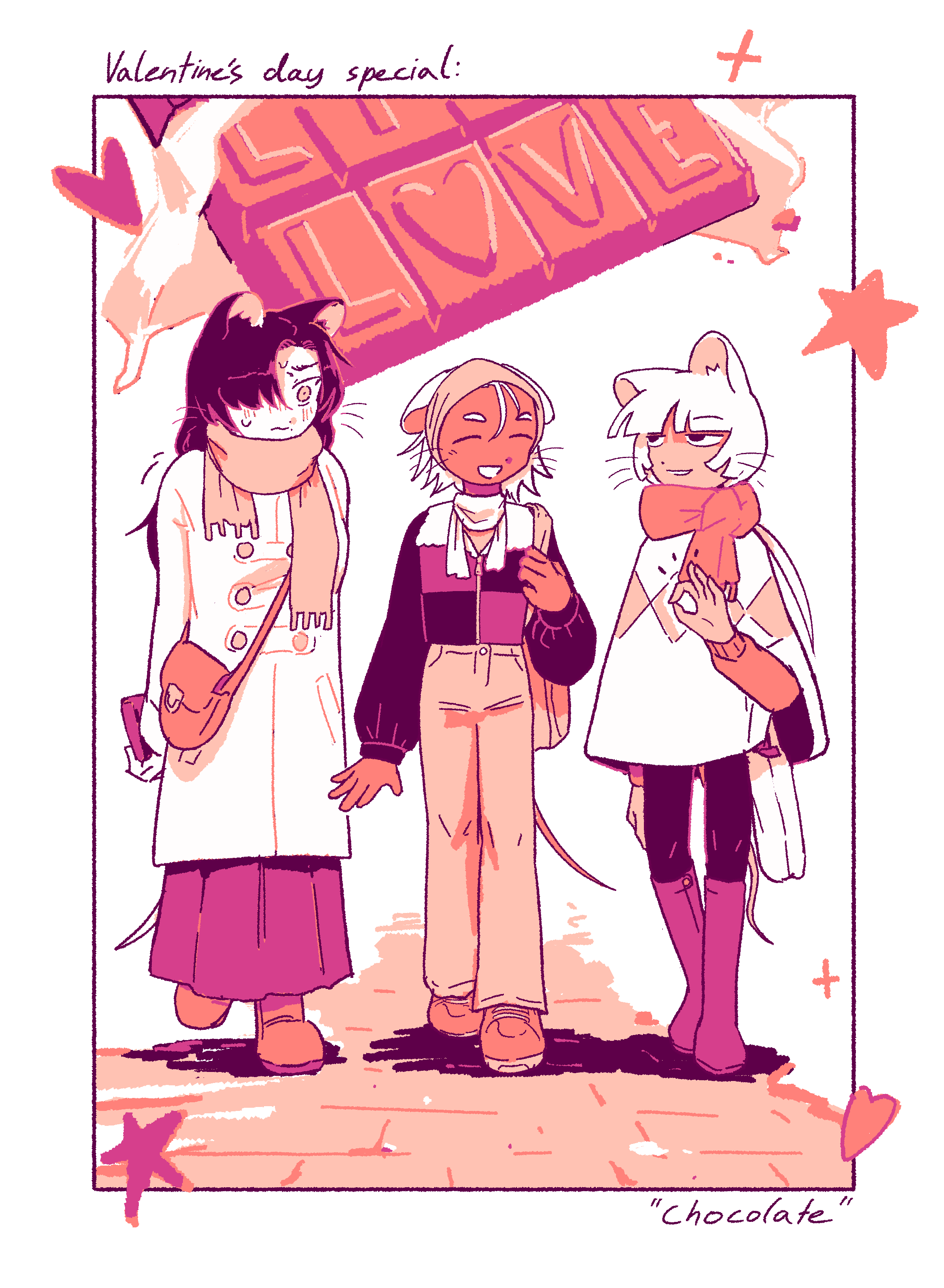 Two Mice & a lonely shooting star