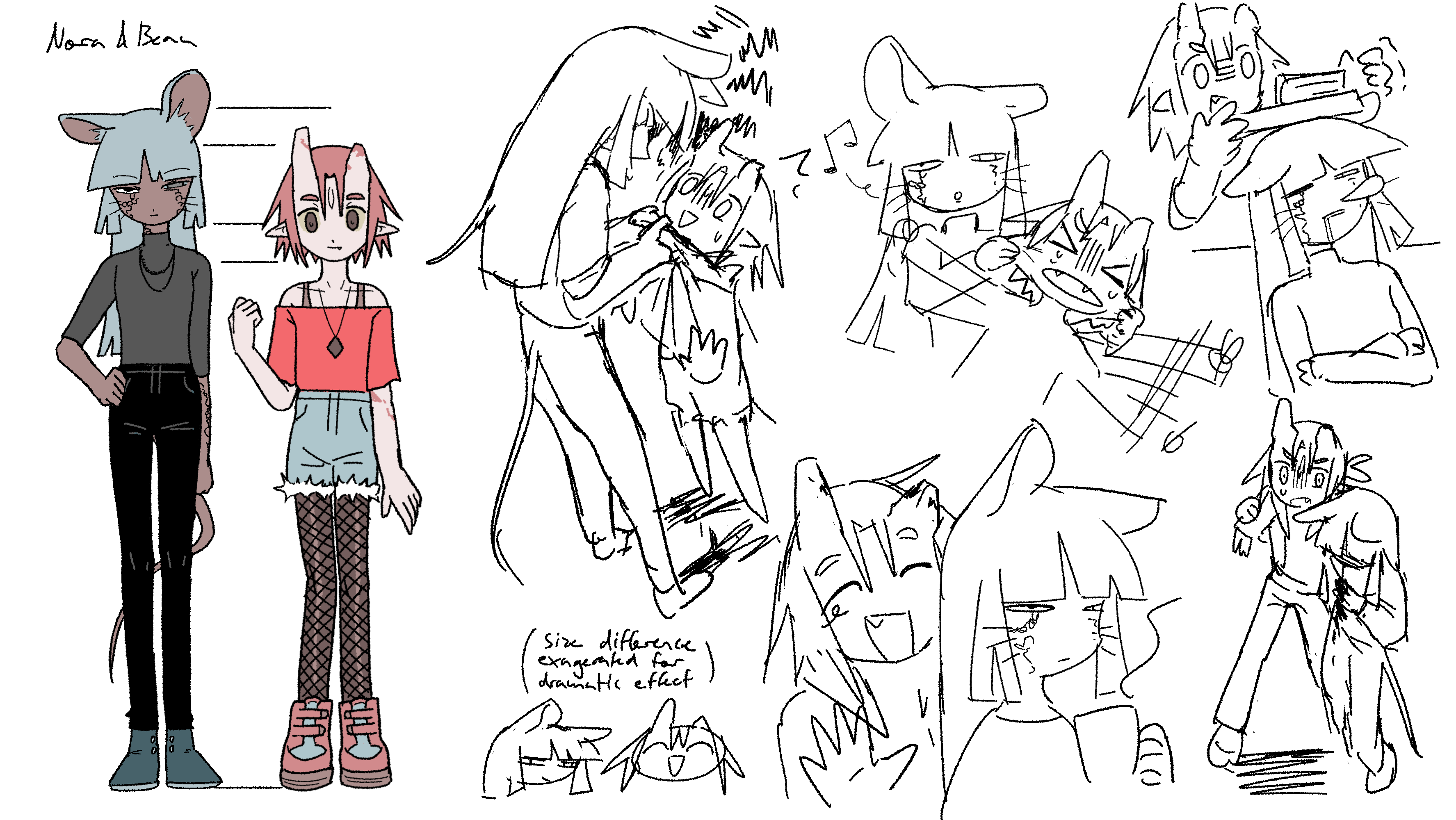 Beau and Nora refsheet