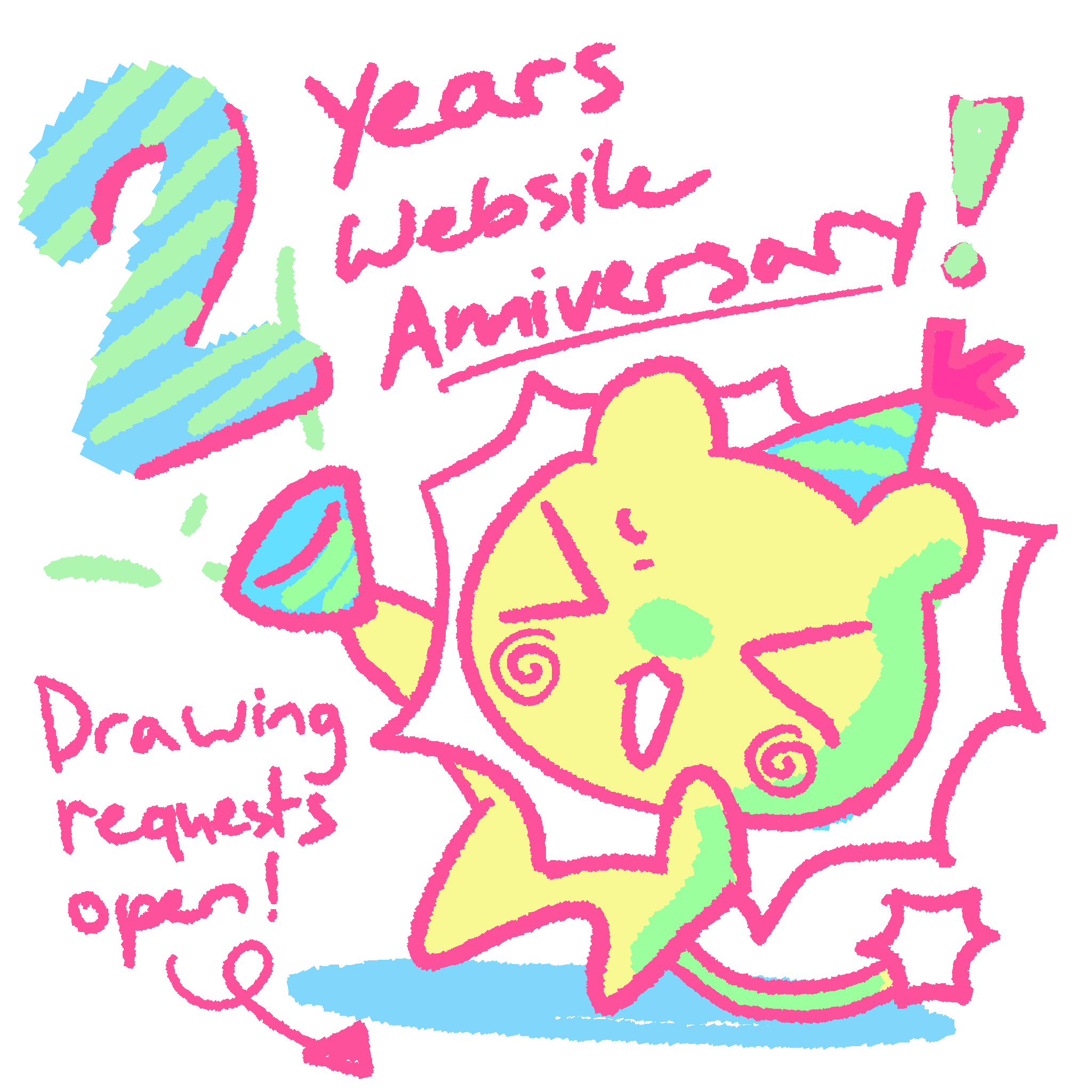 2yrs Website anniverary Drwaing request special!